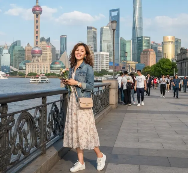 上海杨浦公园晨练地图：老上海生活与周边早餐推荐
